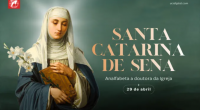 Hoje é celebrada santa Catarina de Sena, de analfabeta a doutora da Igreja
