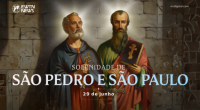 Hoje é celebrada solenidade de são Pedro e São Paulo