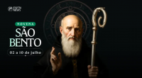 Hoje começa a novena a são Bento, padroeiro da Europa