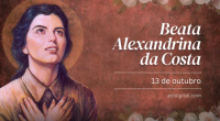 Hoje é celebrada a beata Alexandrina da Costa, que viveu a paixão de Cristo