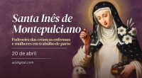 Hoje é dia de Santa Inês de Montepulciano, dominicana que multiplicou o pão