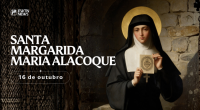 Hoje é celebrada santa Margarida Maria Alacoque, serva do Sagrado Coração de Jesus