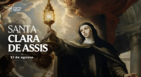 Hoje é celebrada santa Clara de Assis, padroeira da televisão
