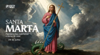 Hoje a Igreja Católica celebra santa Marta, padroeira das cozinheiras e donas de casa