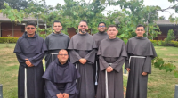 Encontro formativo com Frei Elio J. Rojas no Noviciado Santo Antônio em Cascavel-PR