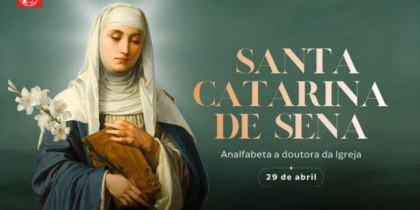 Hoje é celebrada santa Catarina de Sena, de analfabeta a doutora da Igreja