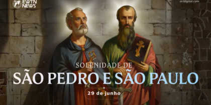 Hoje é celebrada solenidade de são Pedro e São Paulo