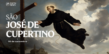 Hoje a Igreja celebra são José de Cupertino, padroeiro dos estudantes com dificuldades