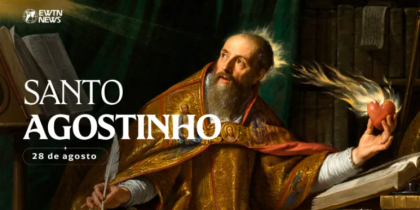 Hoje é celebrado santo Agostinho, doutor da Igreja