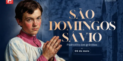 Hoje a Igreja celebra são Domingos Sávio, padroeiro das grávidas