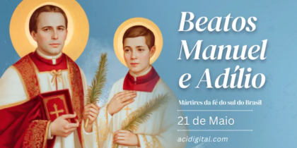 Hoje são celebrados os beatos Manuel e Adílio, mártires da fé do sul do Brasil