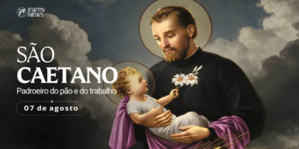 Hoje a Igreja celebra são Caetano, padroeiro do pão e do trabalho