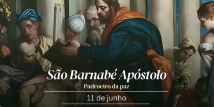 Hoje é celebrado são Barnabé Apóstolo, o Filho da Consolação