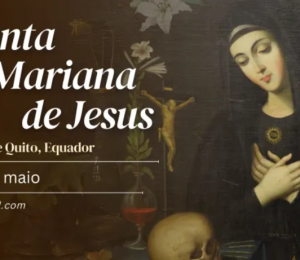 Hoje é dia de santa Mariana de Jesus, o lírio de Quito