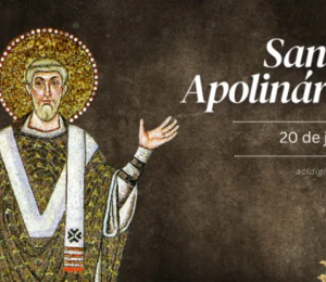 Hoje é celebrado santo Apolinário mártir, bispo de Ravena