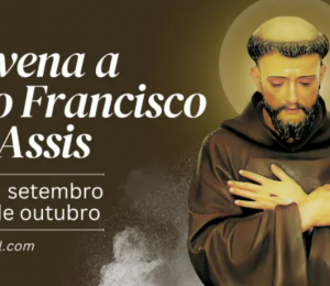 Hoje começa a novena a são Francisco de Assis